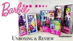 '2019 Barbie Fashionistas | Fashion Studio Playset | Fashion Packs'