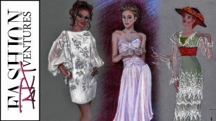 'My Fashion Sketches HD + Tutorials'