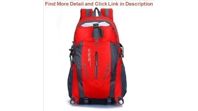 Deal 40L Waterproof Durable Outdoor Climbing Backpack Women Men Hiking Athletic Sport Travel Backpa