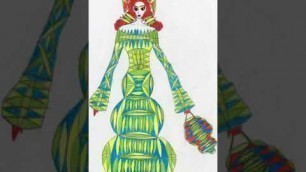 'Film with Fashion Drawings by Paulina Tsvetanova'