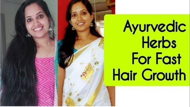 'Ayurvedic Herbs For Fast Hair Growth | മുടി കൊഴിച്ചിൽ മാറി മുടി പെട്ടന്ന് വളരാൻ | Hair Care Tips #34'