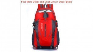 Deal 40L Waterproof Durable Outdoor Climbing Backpack Women Men Hiking Athletic Sport Travel Backpa