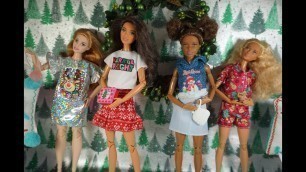 'Barbie Christmas Fashion Packs'