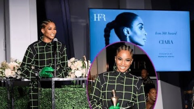 'CIARA : Icon 360 Award Harlem’s Fashion Row'