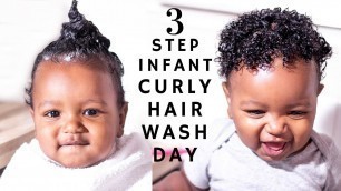 'Infant Curly Hair Routine: How To Style Infant Hair'