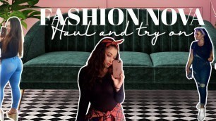 'Huge Fashion Nova Haul & Try On 2018 | fashion nova review *australia*'