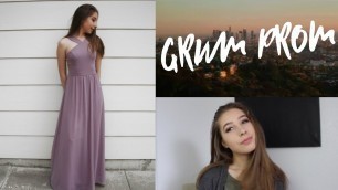 'GRWM PROM 2017 Makeup + Dress | Stesha'