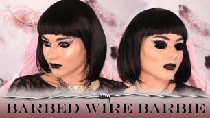 'Barbed Wire Barbie Makeup Tutorial | Pepper Wight'