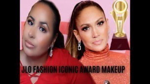 'J-LO CFDA FASHION ICON AWARD MAKEUP|INSPIRED LOOK| Thursday get the look'