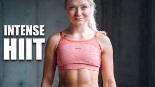 '30 MIN INTENSE HIIT - FULL BODY | CROSSFIT ® INSPIRED HOME WORKOUT | NO EQUIPMENT'