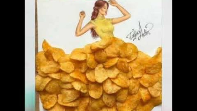 'FASHION SKETCHES #creativeideas'