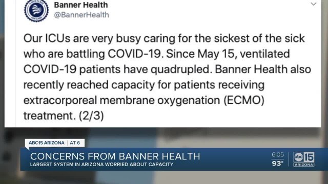 'Concerns from Banner Health'