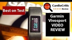 'Garmin Vivosport Review - the best GPS featured fitness tracker of 2018'