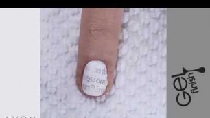 'AVON Nail Art  Paper print'