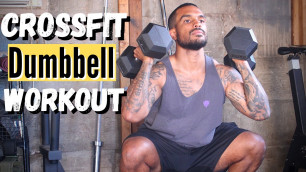 'At Home CrossFit® Workout | 15 Minute Dumbbell Workout'