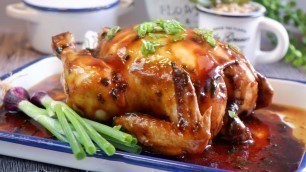 'The Easiest Rice Cooker Chinese Baked Chicken Recipe Ever! 电饭锅药材鸡 Light Herbal Taste • Super Tender!'