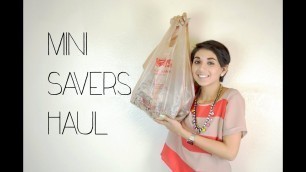 'Mini Savers Haul'