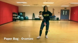 'Dancehall Steps tutorial for Mash It Up Fitness with 1 year old'