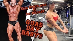 'Quad Day with Erin Renzelman at Achieve Fitness, Video #3'