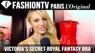 'Victoria\'s Secret: Candice Swanepoel reveals the $10M Royal Fantasy Bra | FashionTV'