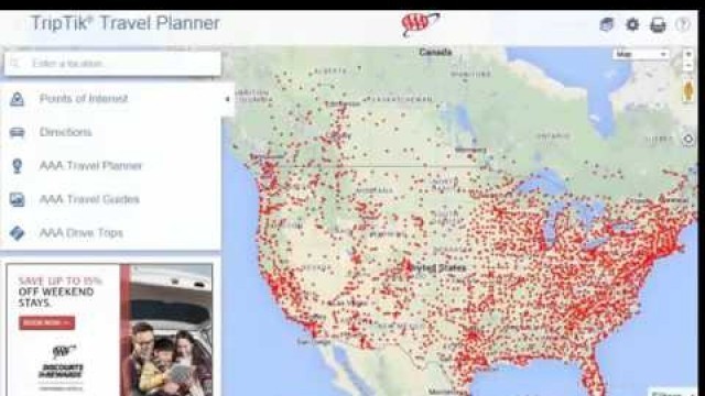 Using AAA TripTik Travel Planner – French and Spanish Language Options