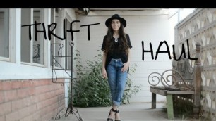 'Steph\'s new THRIFT HAUL & Outfit Challenge!'