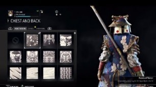 'For honor my nobushi fashion'