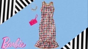 'Barbie Fashion Pack (Cartela) 2016 - Tubinho Estampado  - Review PT'