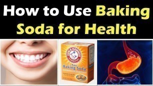 'How to Use Baking Soda for Health Benefits You Should Know | Baking Soda Ke Fayde'