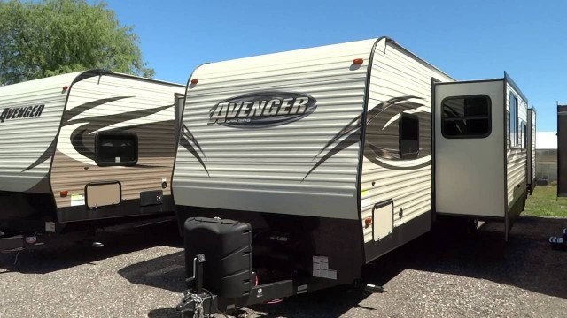 Avenger 34DQB double bedroom travel trailer