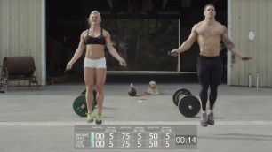 'Double Under, Clean and Jerk Workout - Brooke Ence & Jon Pera'