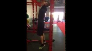 '360 Fitness Sherwood Park Trainer Performs Burpee Pullups!'