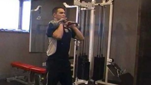 'Kettlebell Front Squat - Sherwood Park Personal Trainer Demo'