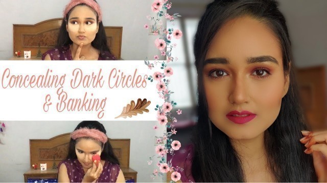 'How I Conceal Dark Circles And Bake? | What Is Baking? | Makeup Junkiee'