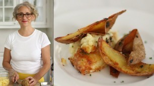 'Twice-Baked Potato-and-Raclette Casserole- Everyday Food with Sarah Carey'