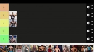 'Fitness YouTuber Tier List'