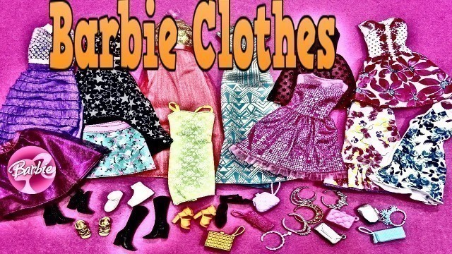 'Barbie fashionistas outfits-- Barbie Fasion  Pack  party Clothes New-Barbie kıyafetleri'