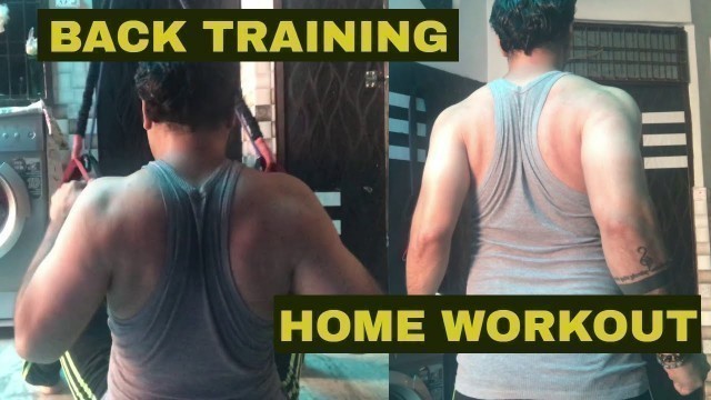 'BACK WORKOUT | HOME WORKOUT SERIES'