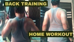 'BACK WORKOUT | HOME WORKOUT SERIES'