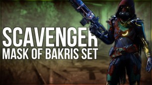 'Scavenger Mask of Bakris Set - Destiny 2 Fashion Builds'