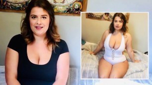 'Plus size fashion model | Aliss Bonython   All Good Things TV - Curve Model Stories'