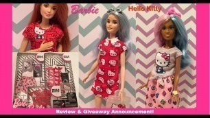 '2018 Barbie Hello Kitty Fashion Packs & Giveaway (CLOSED)'