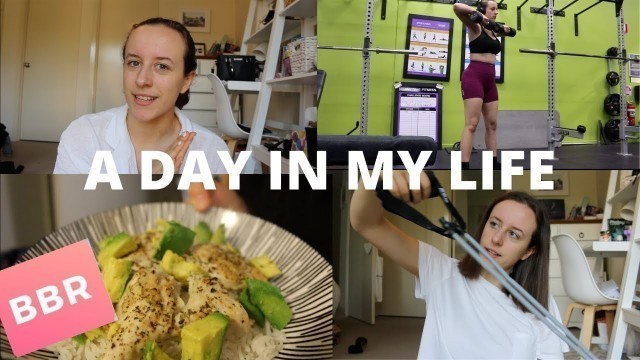 'My new fitness program- Bodies by Rachel // A day on my plate and workout!!'