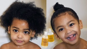 'KIDS CURLY HAIR WASH DAY ROUTINE!'