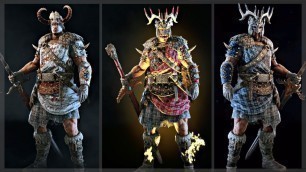 'Max-Rep Highlander Fashion Showcase - Customization, Armor, Perks, Executions & More - For Honor'