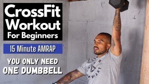 'At Home CrossFit® Workout For Beginners (Modifications included)'