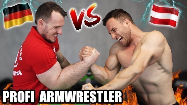 'Sascha Huber VS. Profi Armwrestler | Weltmeister gegen Fitness Youtuber!'