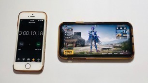 'iPhone Xr - Battery Life Test Playing PUBG (NEW ULTRA HD, HIGH GRAPHICS 