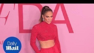 'Jennifer Lopez & Alex Rodriguez at the 2019 CFDA Fashion Awards'