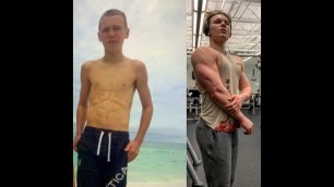 'Nate Adams 10 Month Transformation Video | Babyshark'